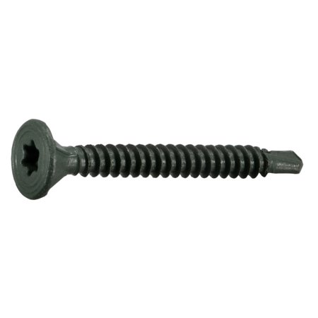 SABERDRIVE Drywall Screw, #9 x 1-5/8 in, Steel, Torx Drive, 108 PK 52621